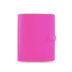 My Lovely Notebook filofax the original a5 fluoro pink large