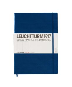 Leuchtturm1917 A4+ notitieboek Master Slim Navy Blue