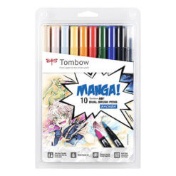 Tombow ABT set van 10 Manga Shonen