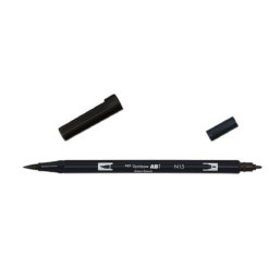 Tombow ABT Dual Brush Pen N15 Black