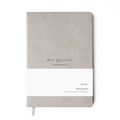 Mål Paper Dot Journal Grey