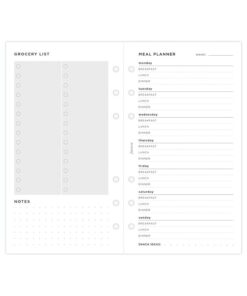Filofax navulling organizer Personal Meal Planner