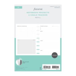 Filofax Notitieboek navulling A5 Project & Goals Tracker