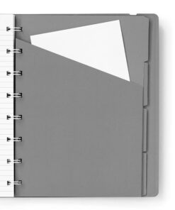Filofax notitieboek A5 Graphite 3