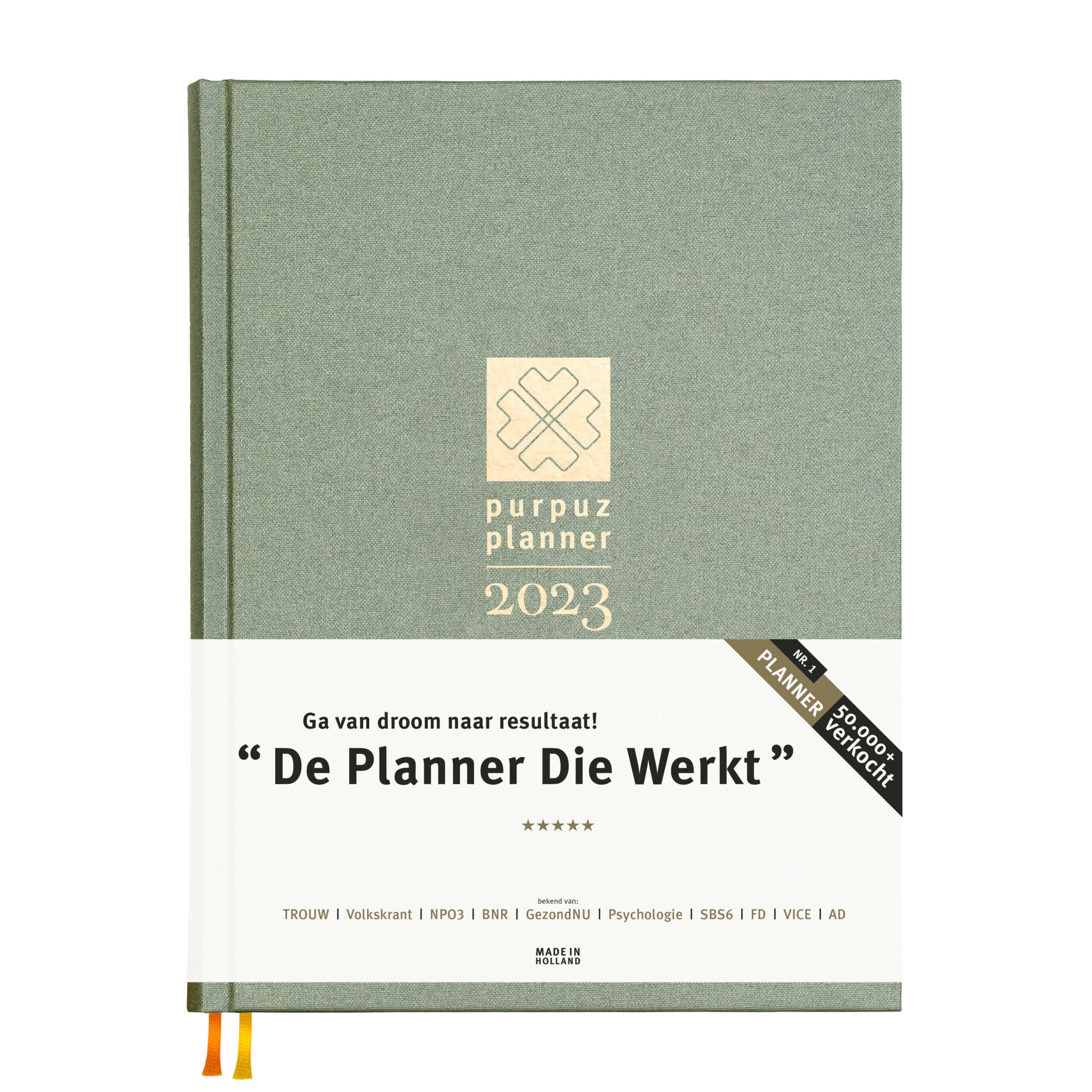 Purpuz Planner 2023 green