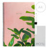 MOYU ringband notitieboek A4 Pink Planter