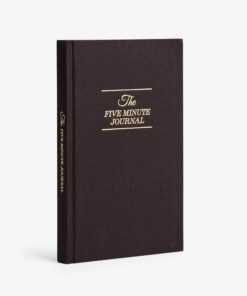 The Five Minute Journal Black 1