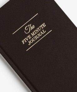 The Five Minute Journal Black 3