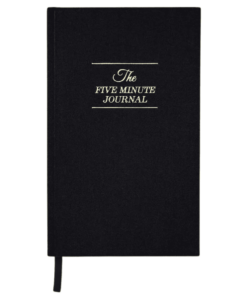 The Five Minute Journal Black