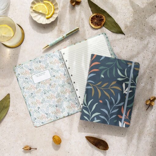 Filofax Notitieboek A5 Botanical Blue 3