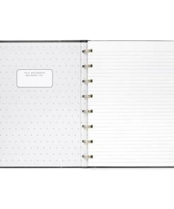 Filofax Notitieboek A5 Moonlight Black2