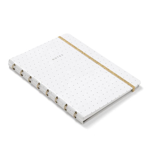 Filofax Notitieboek A5 Moonlight White 1