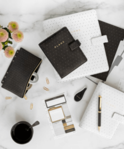 Filofax Organizer Moonlight Black Pocket 3