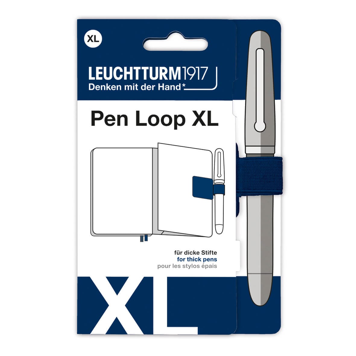 Leuchtturm1917-pen-loop-xl-navy