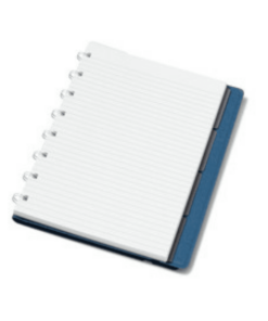 Filofax Notitieboek A5 Neutrals Bluesteel 2