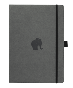 Dingbats notitieboek Wildlife Grey Elephant A4