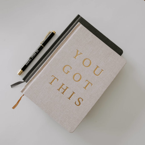 You Got This Fabric Journal 6
