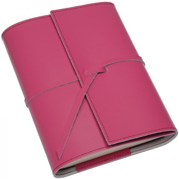 Pinetti Notebook Romano Leather Fuchsia