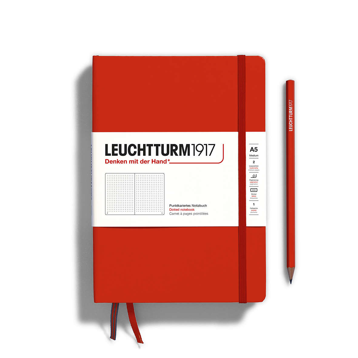 Bullet Journal Leuchtturm1917 Notitieboek Fox Red