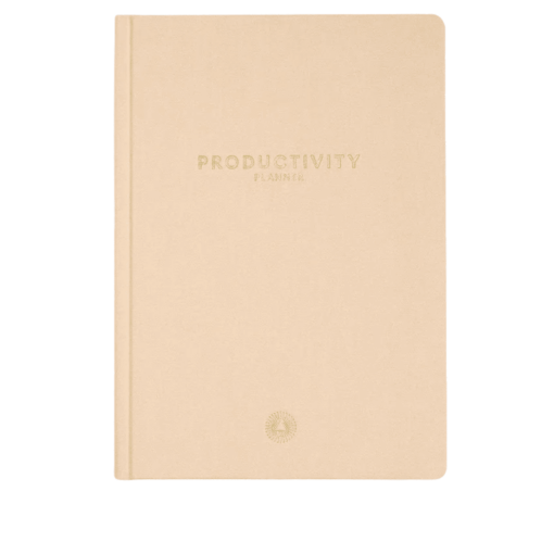 Productivity Planner Beige - My Lovely Notebook