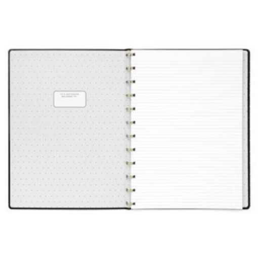 Filofax Notitieboek A4 Moonlight Black