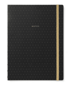 Filofax Notitieboek A4 Moonlight Black