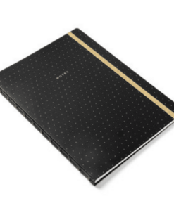 Filofax Notitieboek A4 Moonlight Black