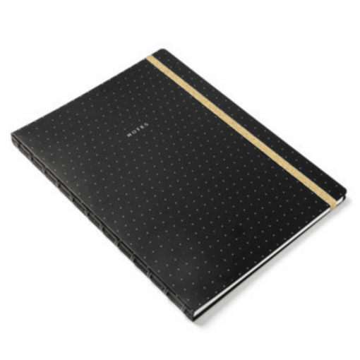Filofax Notitieboek A4 Moonlight Black