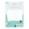 Filofax Notitieboek navulling A5 Household Planner
