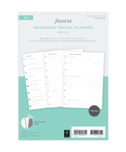 Filofax Notitieboek navulling A5 Travel Planner