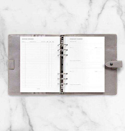 Filofax navulling organizer A5 Travel Planner