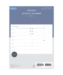 Filofax navulling organizer A5 Activity Planner