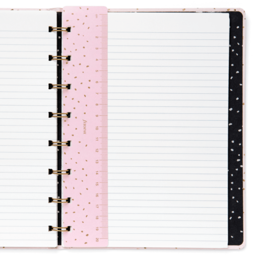 Filofax notitieboek A5 Liniaal/Bladwijzer Confetti