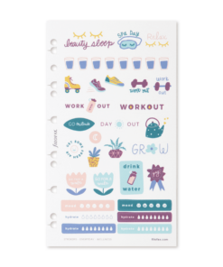 Filofax Everyday Wellness Stickers