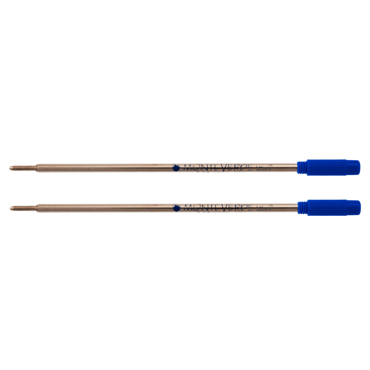 Monteverde penvulling set van 2 blauw - geschikt voor Cross en Filofax pennen