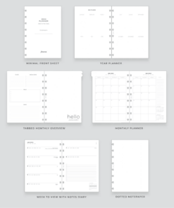 Filofax A5 Planner 2024 Moonlight - My Lovely Notebook