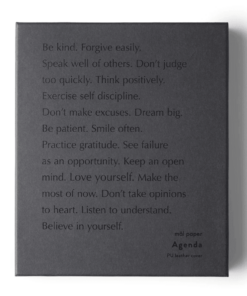 Daily Goal Setter - Agenda cover verpakking - My Lovely Notebook