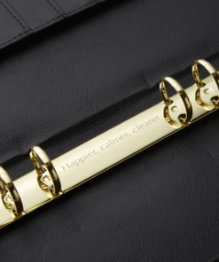 Daily Goal Setter - Agenda cover zwart - My Lovely Notebook