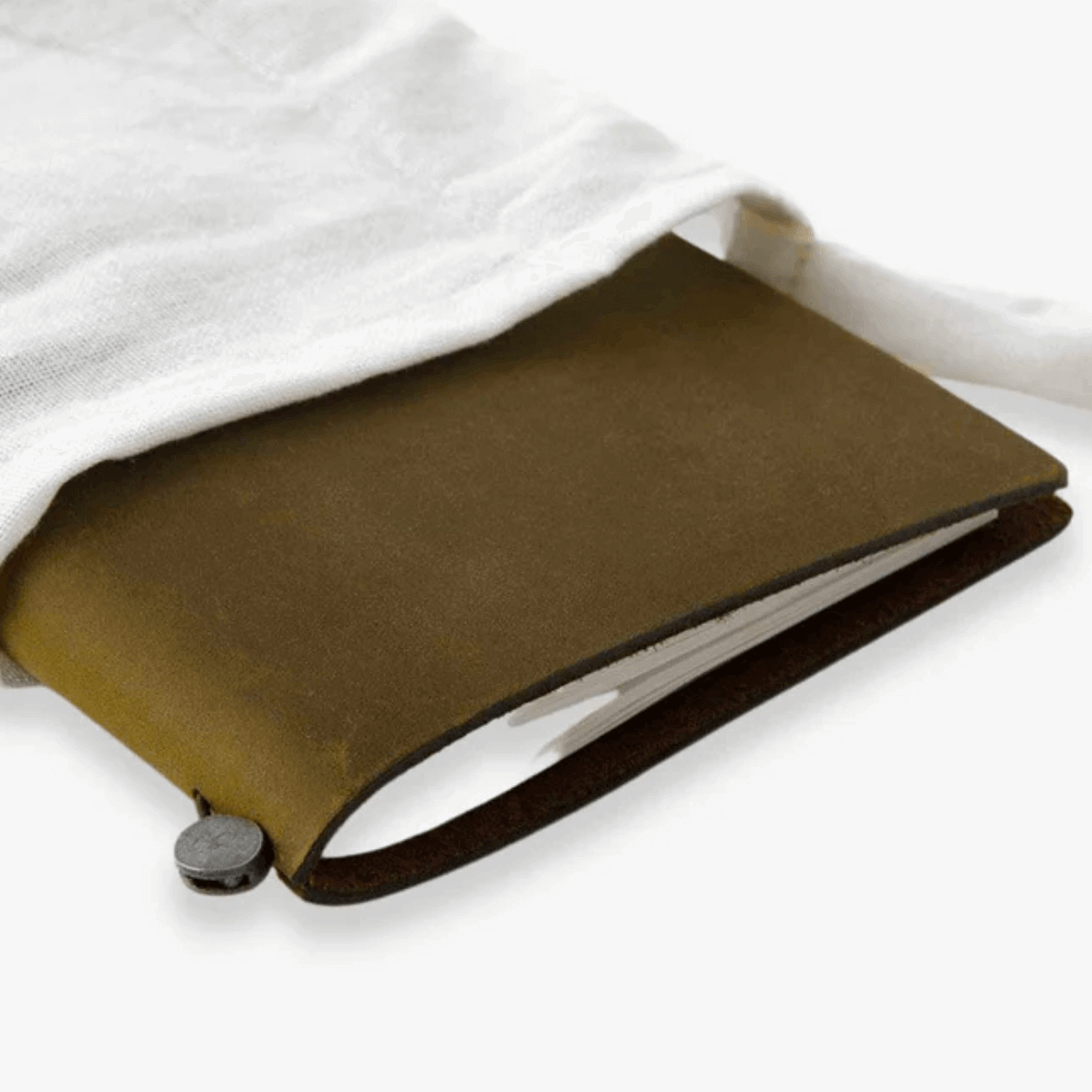 Midori Traveler's Notebook olive Mooie & luxe notitieboeken