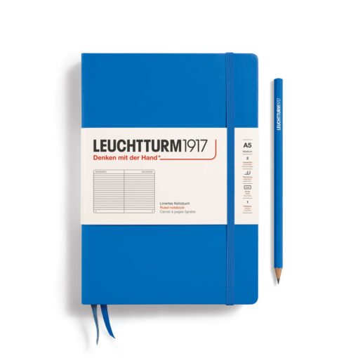 Leuchtturm1917 gelinieerd notitieboek Sky