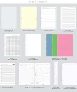 Filofax organizer Domino Soft A5 Seagrass