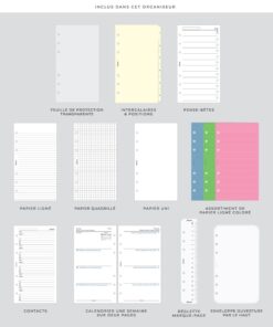 Filofax organizer Domino Soft Personal Seagrass