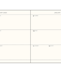 Weekplanner Leuchtturm 24/25