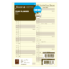 FIlofax navulling vertical year planner 2025 cream