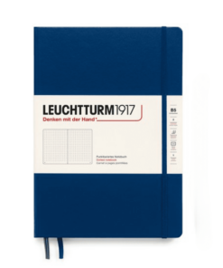 Leuchtturm Bulletjournal B5 Navy Dotted