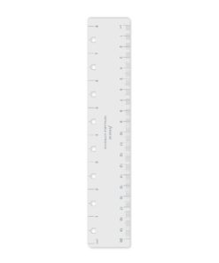 Filofax Notebook Liniaal transparant