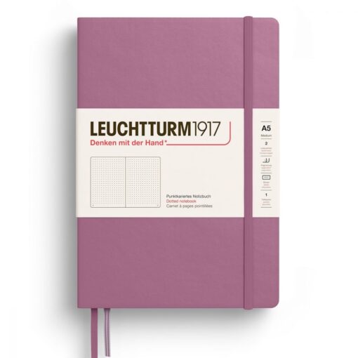 leuchtturm1917-notitieboek-hard-cover-dusty-rose-dotted-1