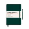 notebook-master-slim-a4-hardcover-123-numbered-pages-forest-green-ruled