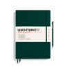 notebook-master-classic-a4-hardcover-235-numbered-pages-forest-green-ruled