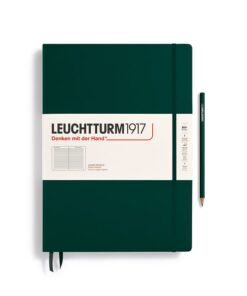 notebook-master-classic-a4-hardcover-235-numbered-pages-forest-green-ruled